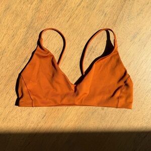 Women’s | Left On Friday Sunday Bikini Top, Bronze | Large